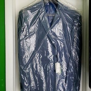 46R Alfani light blue stretch slim fit blazer